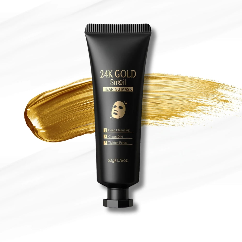 Maschera al Collagene in Oro 24K