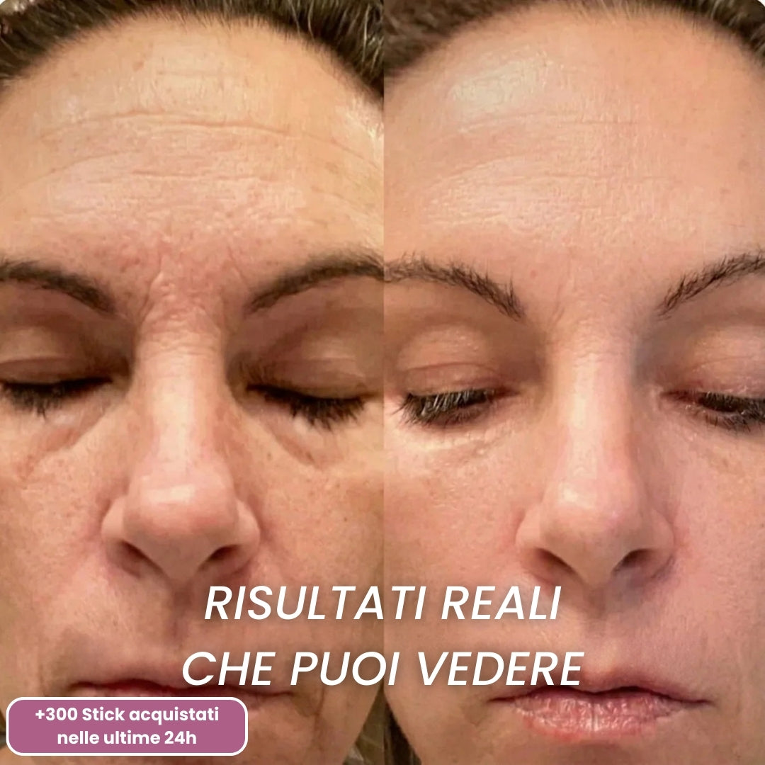 Stick Viso Anti-Età al Collagene e Calcio