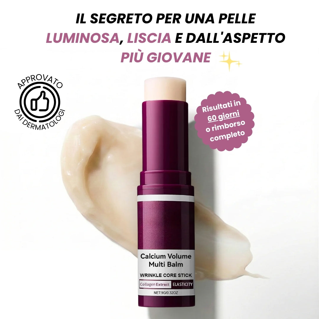 Stick Viso Anti-Età al Collagene e Calcio