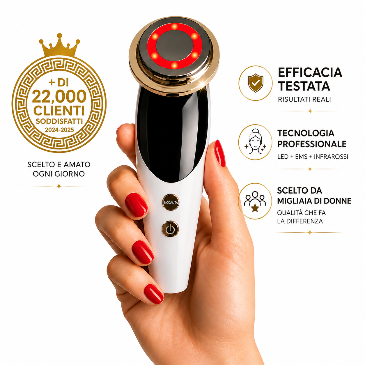 LuminAge Pro – Fototerapia LED Ringiovanente Viso
