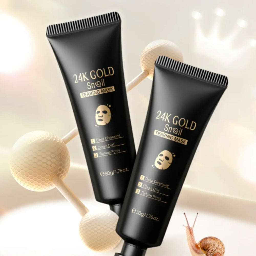 Maschera al Collagene in Oro 24K