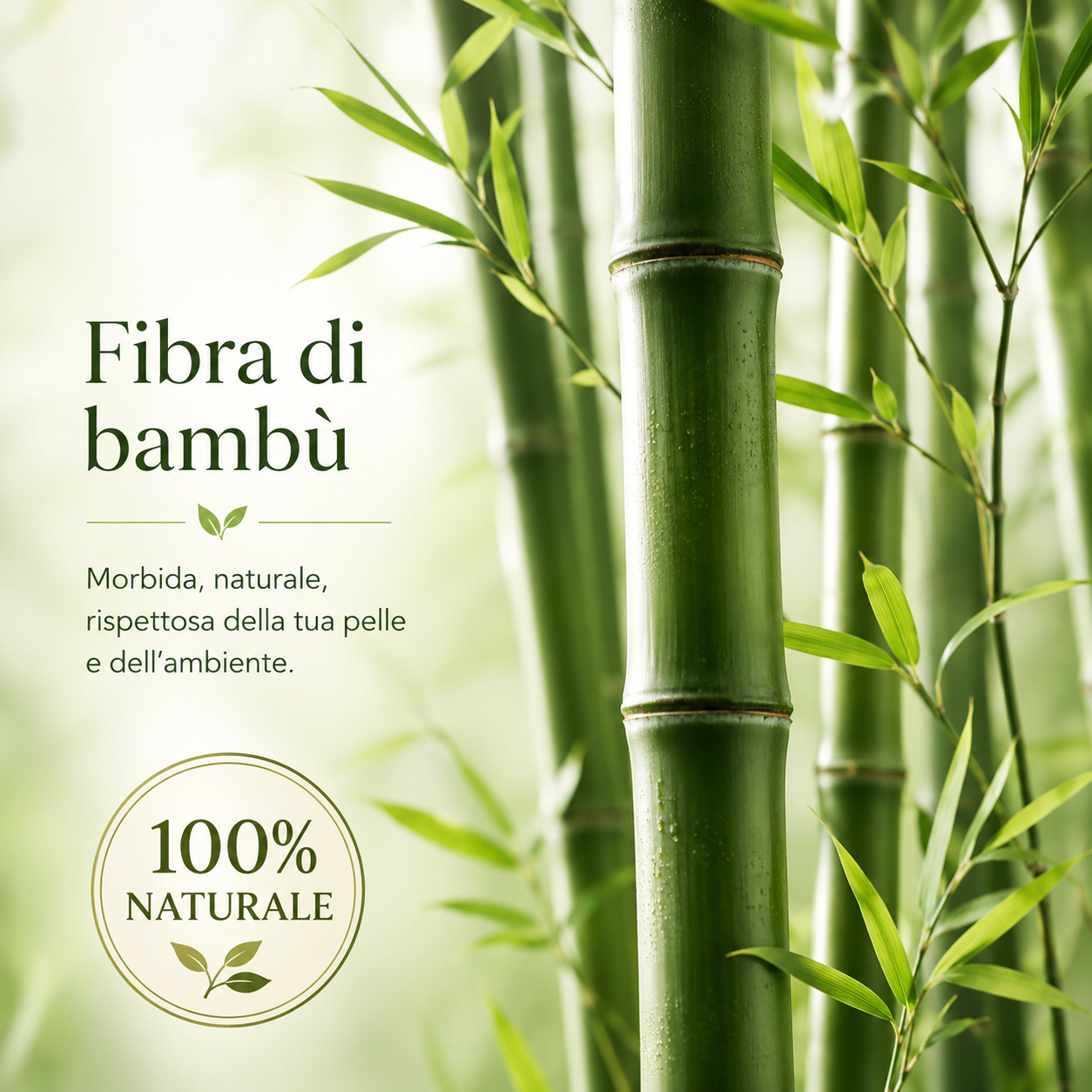Salvietta Esfoliante Antibatterica in Fibra di Bambù