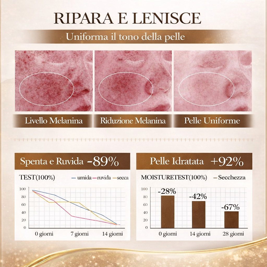 Golden Collagen Lift Spray™ – Trattamento Rassodante Anti-Rughe